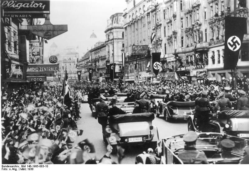 Vienna parata nazisti 1938