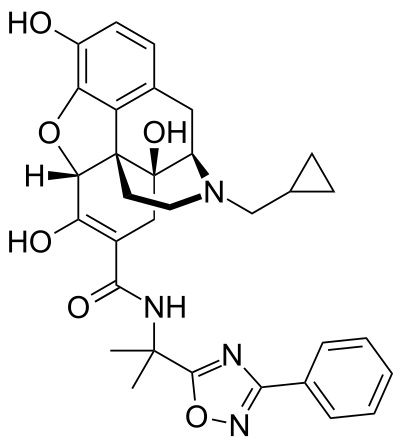 Naldemedina Struttura Molecola