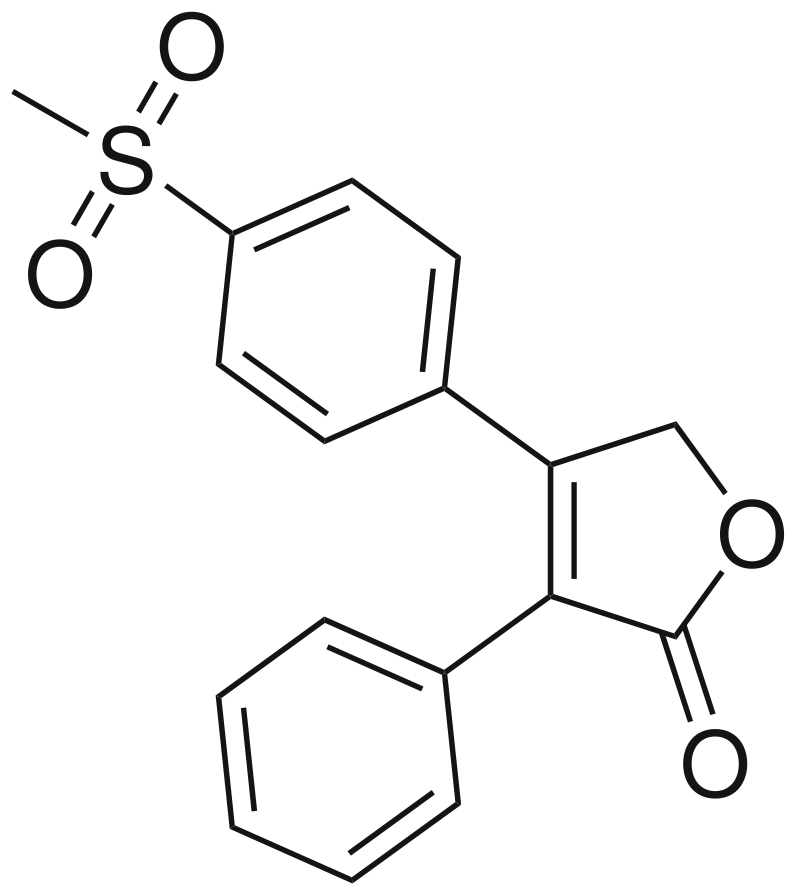 rofecoxib-struttura-molecolare