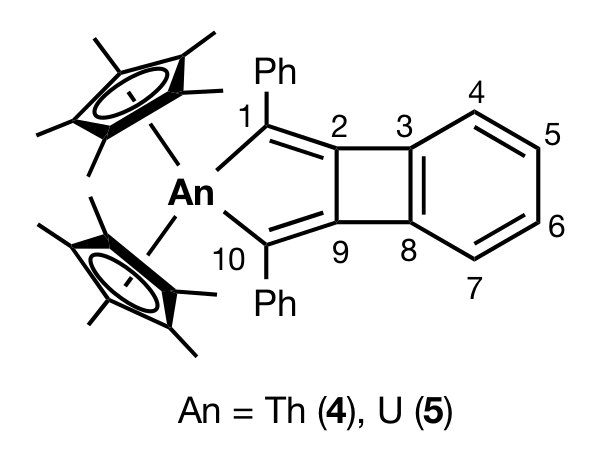 torio-uranio-metallobifenile-struttura-molecolare